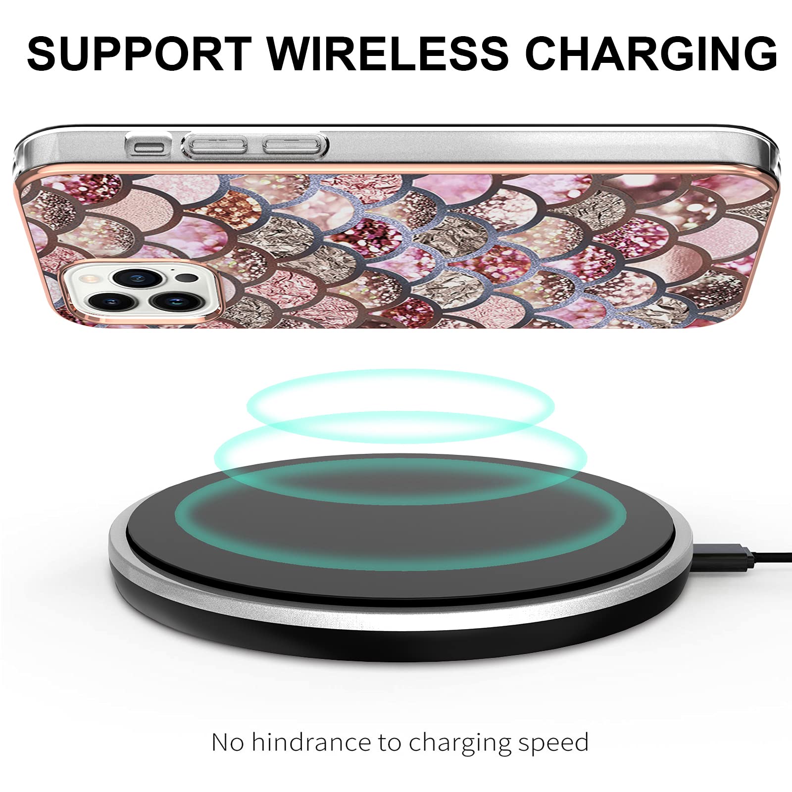 Cover per iPhone 13 Pro con protezione fotocamera | case&me