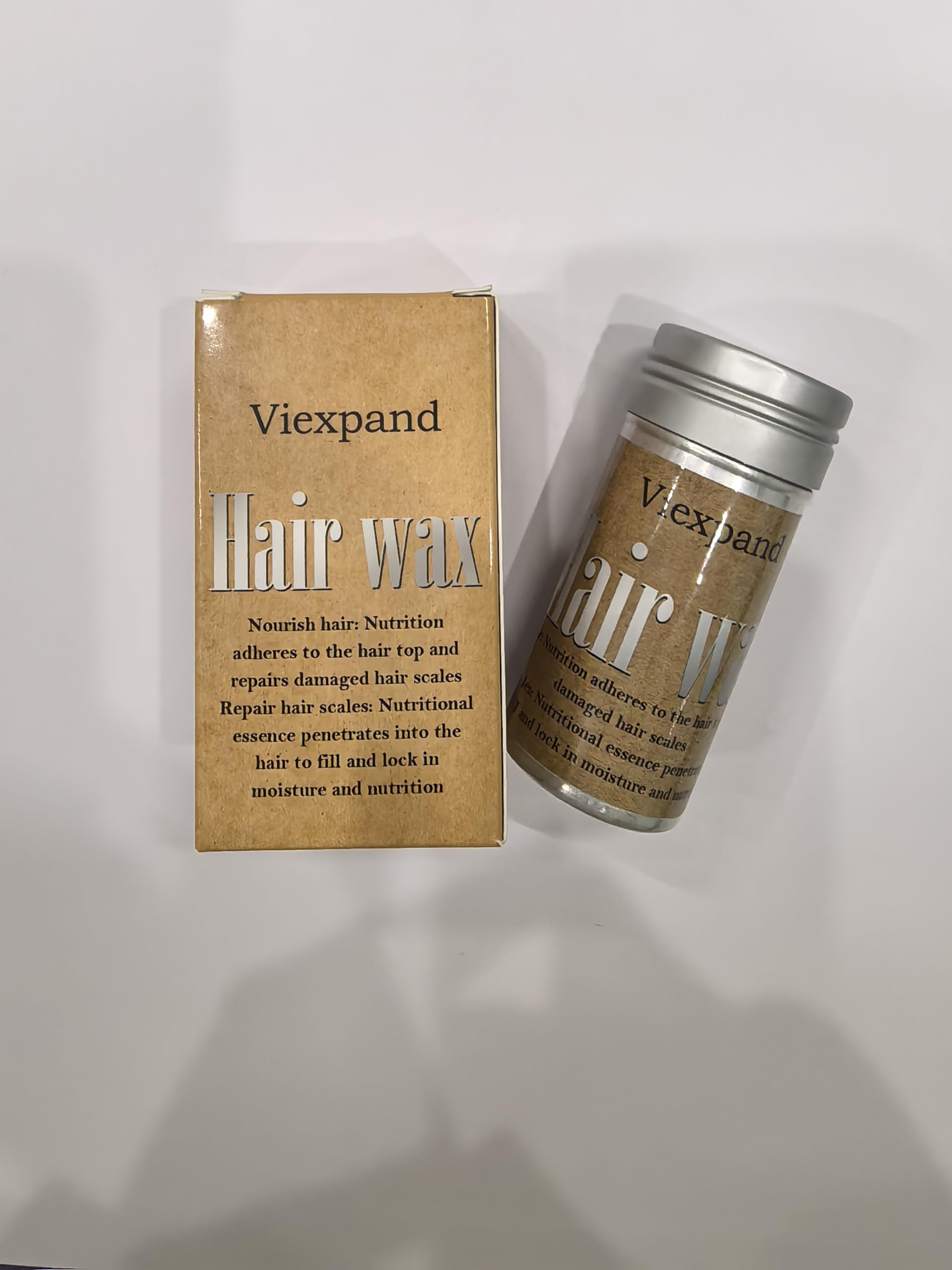 Viexpand Hair Wax Stick Hair Styling Wax Nourishing Accessories - Flyaways, Bun Maker, and Styling Cream for Women and Children, 2.7 fluid ounces