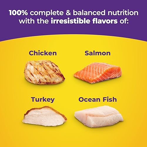 Vista 2 de Meow Mix Original Choice - Alimento seco para gatos, 18 onzas (paquete de 6)