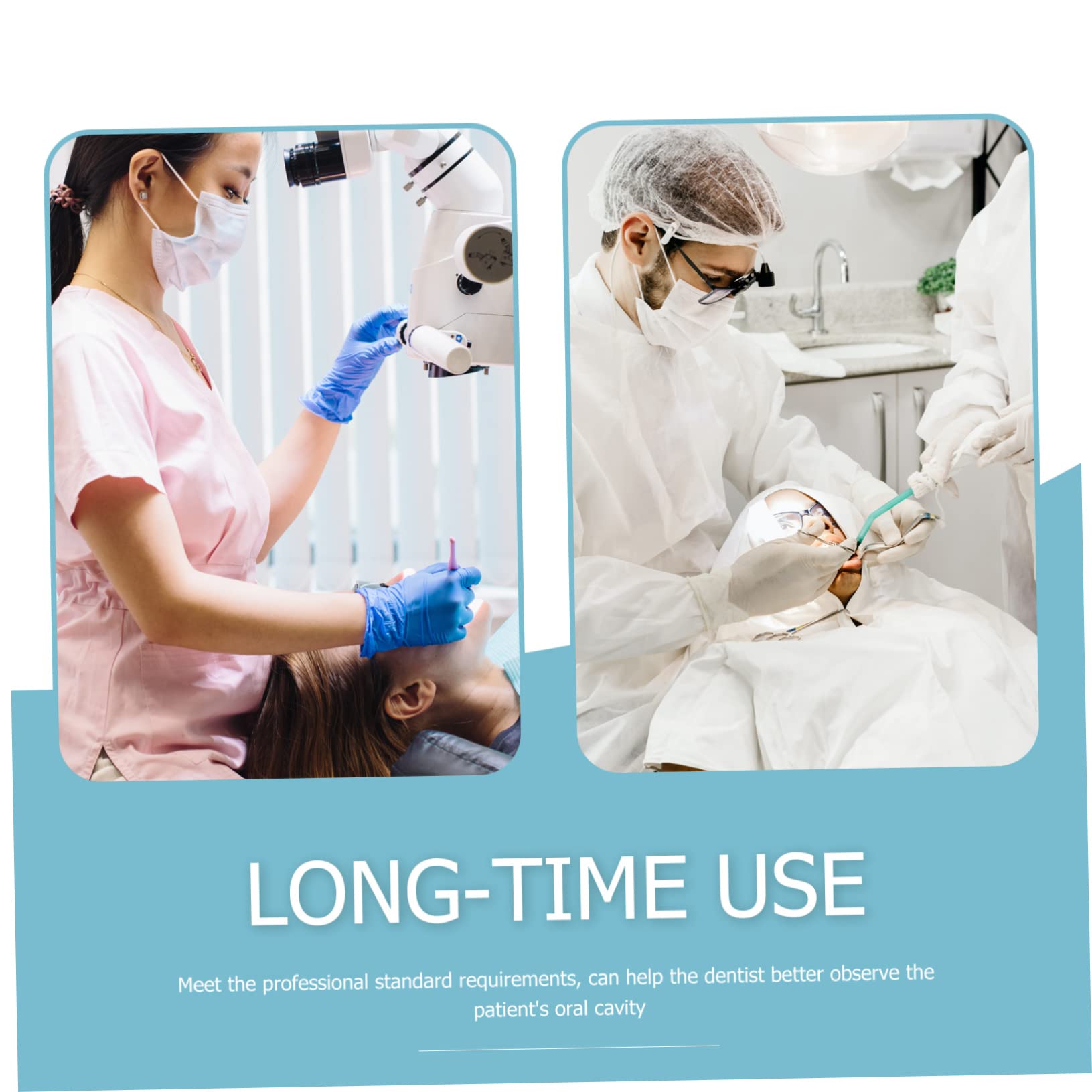 MUCKLILY Adults' Tongue Scraper Spatulas 10 Pack Mixing Plates for Clinics in Stainless Steel