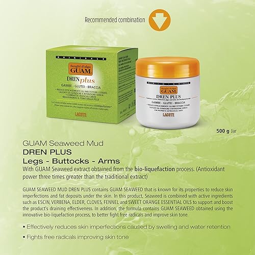 Miniatura 3 de Guam Britannia Dren Plus Té Verde 30 Bolsas de 0.4 fl oz por LACOTE Srl