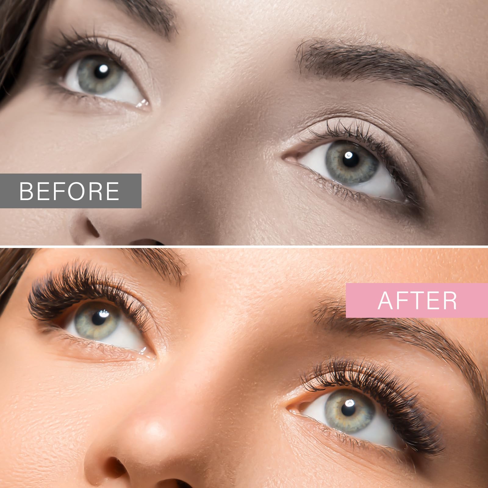 Magnetic Eyelashes, 4 Pairs Magnetic Eyelashes Natural Look, No Glue Needed Lightweight for Daily Makeup and Party Wear — view 5