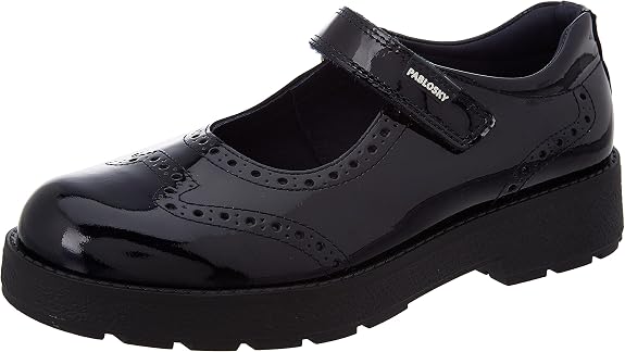 Pablosky 345529, Zapatos de Vestir par Uniforme Niñas : Amazon.es: Zapatos  y complementos