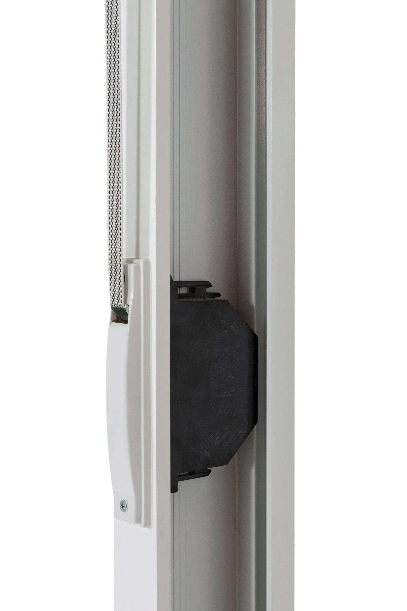 Ventanastock Balconera Aluminio Corredera Con Persiana (PVC) 1400×2185 2 hojas (marco y cajón persiana en kit)