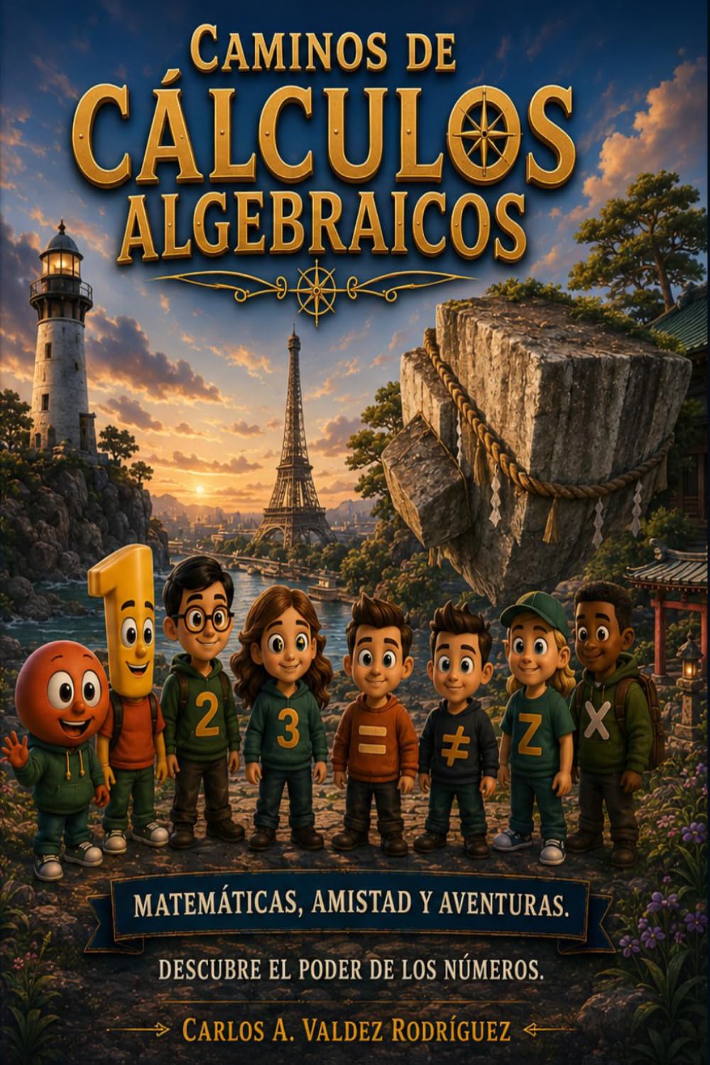 Caminos de Cálculos Algebraicos: Aprende Álgebra con Historias Divertidas y Aventuras Matemáticas