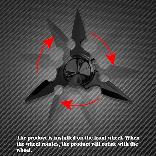 Miniatura 5 de HCmotorku Cubiertas de tuerca de eje delantero de motocicleta, tapa de plástico giratorio para Harley Touring Electra Road Street Glide Softail Dyna