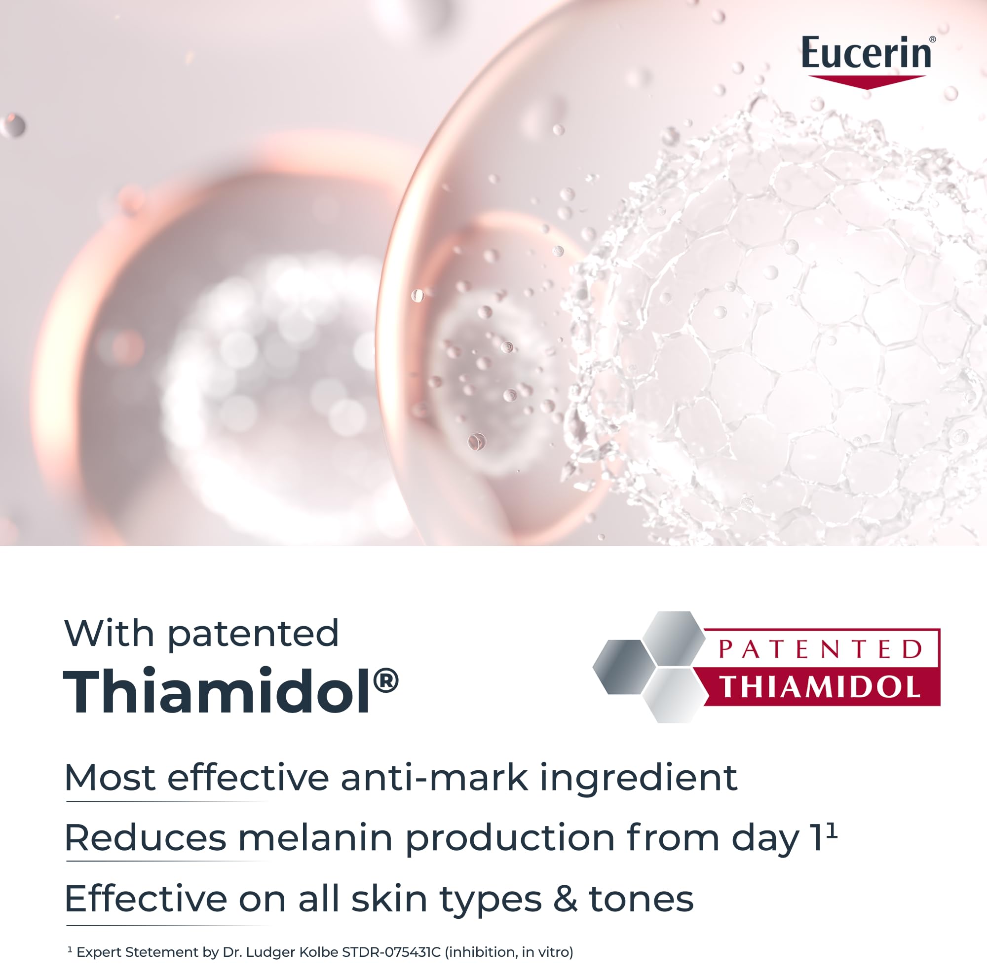 Eucerin Dermopure Clinical Triple Action Fluid 40ml, Acne Cream Serum with Salicylic Acid & Thiamidol - Image 4