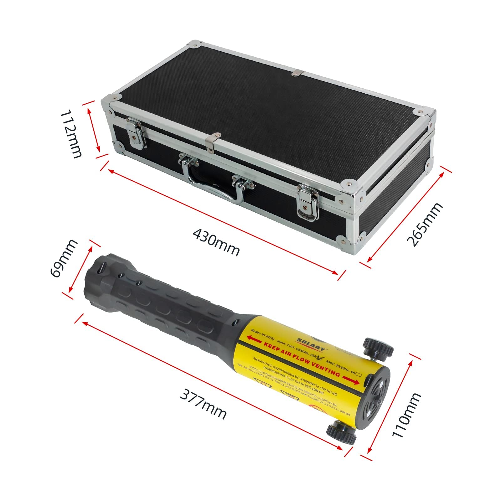 SOLARY, Kit di riscaldamento a induzione magnetica 1000W senza fiamma 10 bobine per rimuovere viti arrugginite
