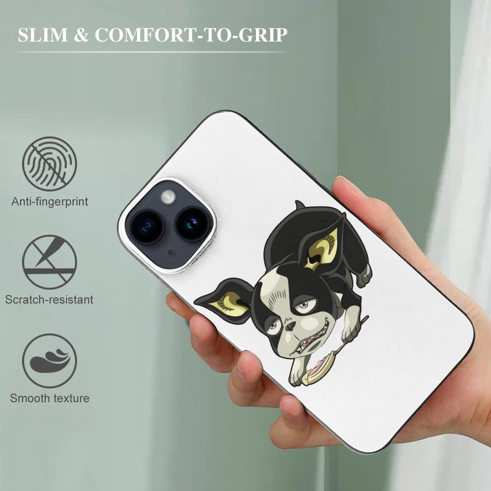 Amazon.co.jp: iPhone14 用 ケース ジョジョの奇妙な冒険 イギー