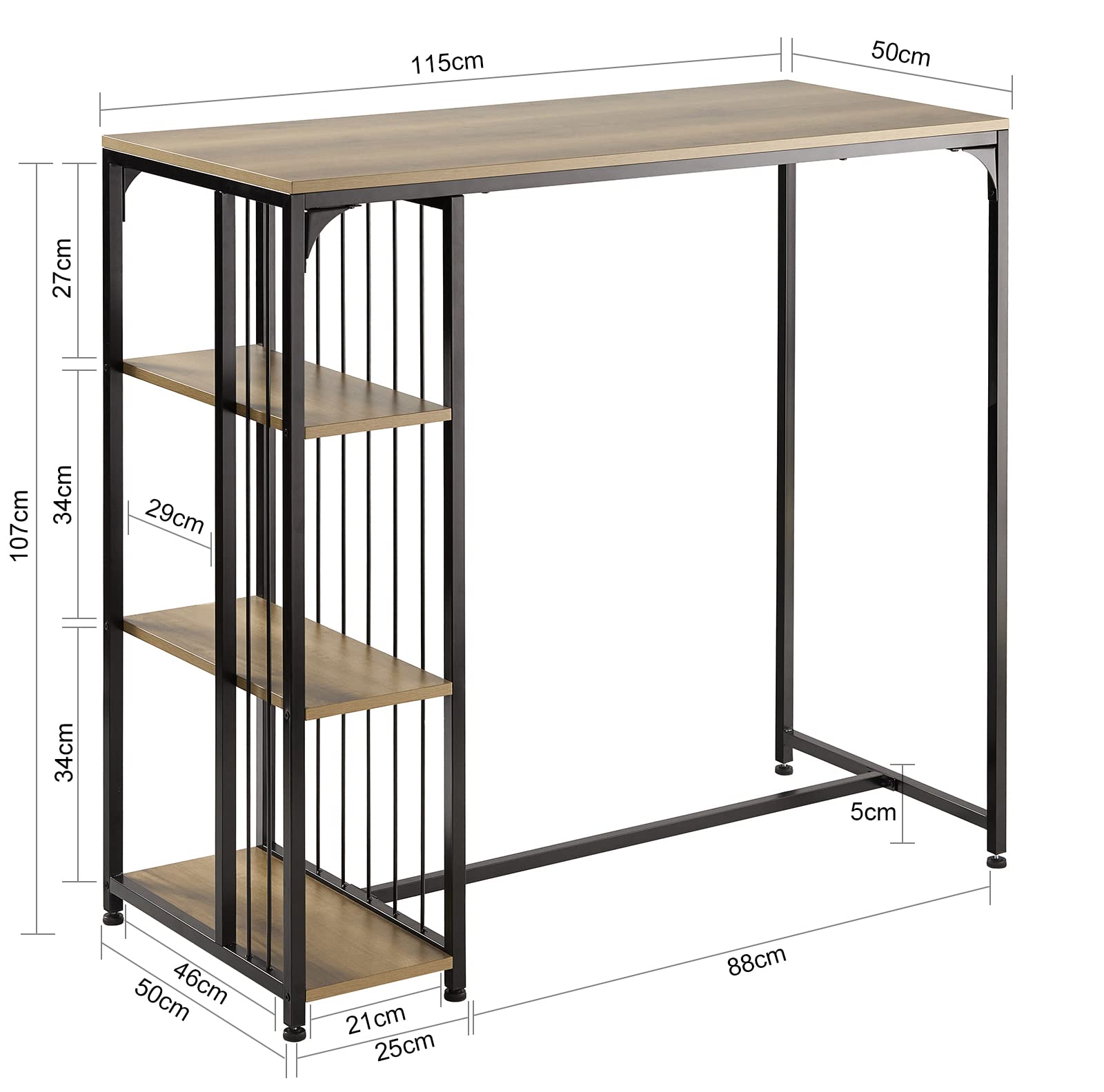 Bartafel Hoge tafel Bistrotafel Standos