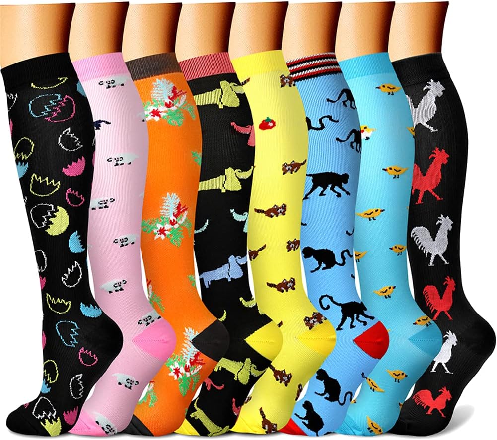 Amazon Charmking Compression Socks CHARMKING 6 Pairs Crew Compression Socks For Women & Men Circulation 15-20 MmHg Is Best For All Day Wear Running Nurse - Product Details Compression Socks Women Amazon Charmking Compression Socks CHARMKING 6 Pairs Crew Compression Socks For Women & Men Circulation 15-20 MmHg Is Best For All Day Wear Running Nurse - Product Details Compression Socks Women