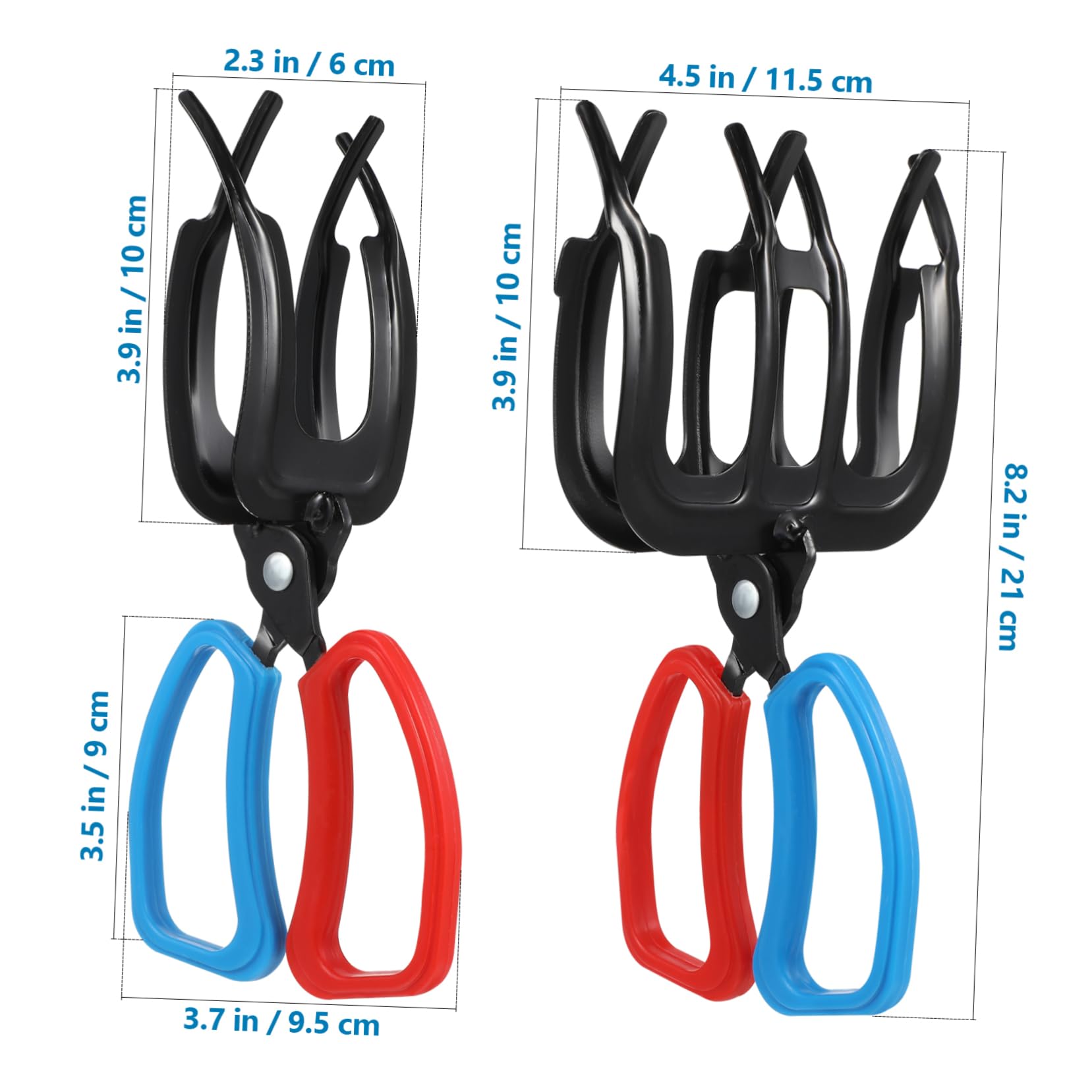 BESPORTBLE Fish Gripper - 2 Pcs Metal Fishing Pliers -4