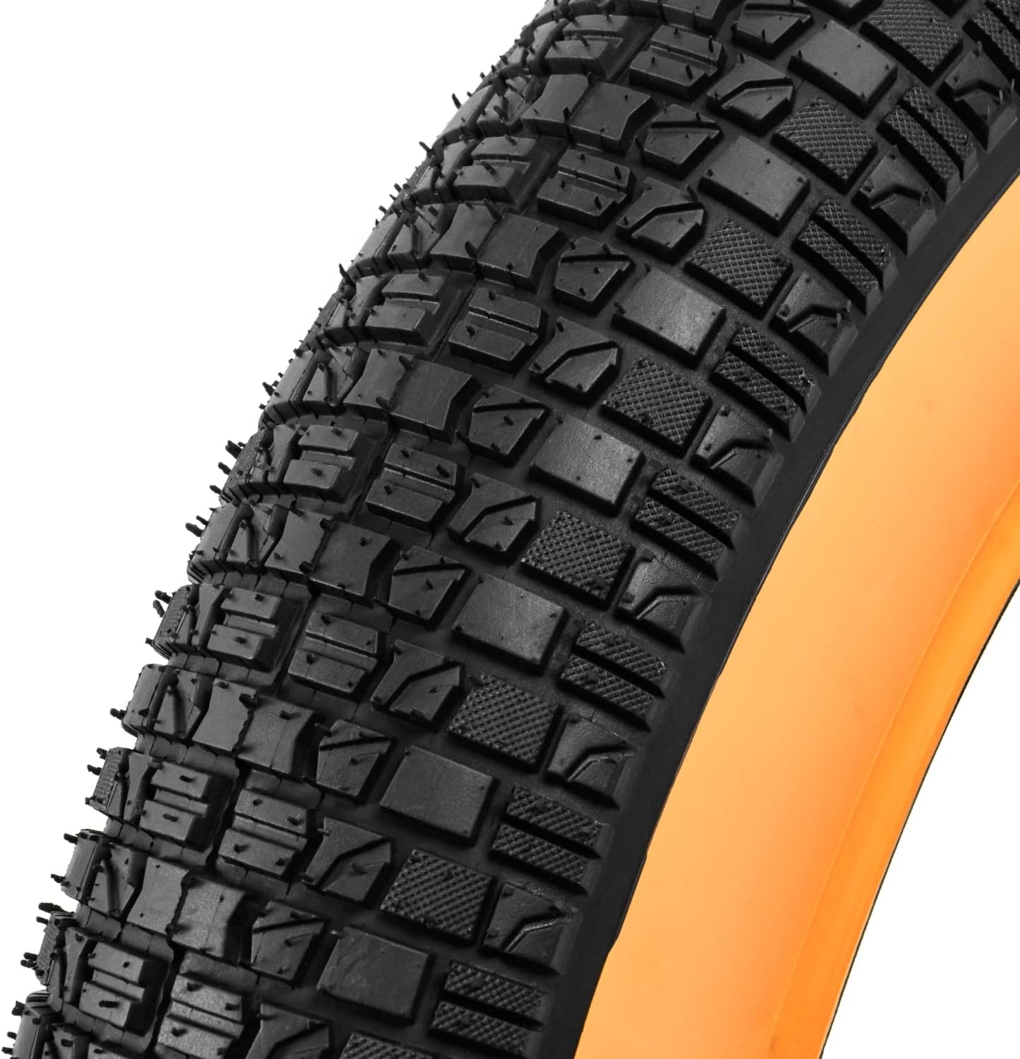 Addmotor Bike Tires Replacement Electric Bicycle Tires, 20 Inch Fat Tire Puncture Protection Strong Traction Heavy Duty Natural Rubber for Mountain Snow Fat Tire Bike (20 * 4.0 Brown)