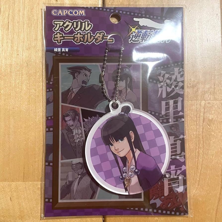 逆転裁判画廊 綾里真宵アクリルキーホルダー 逆転裁判 逆転裁判画廊 綾里真宵アクリルキーホルダー 逆転裁判
