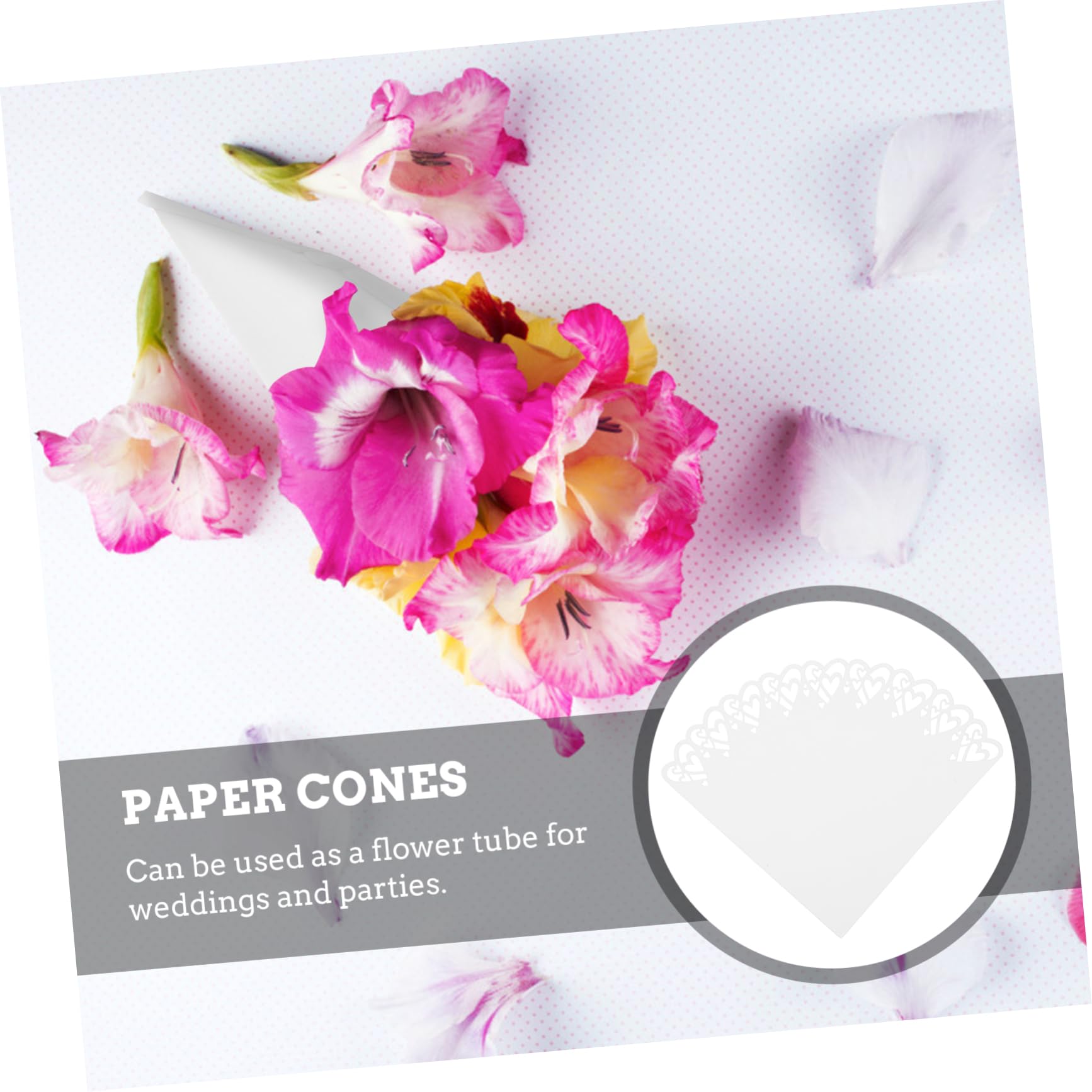 SHINEOFI 100stücke Hochzeitskonfetti Papier Mit Herz-lace Design Für Hochzeiten Babypartys Und Feiern Füllung Mit Blütenblättern Oder Konfetti