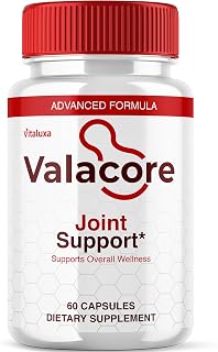 Valacore Joint Support Pills, Vala Core Blood Balance Vitamin Supplement Advanced Formula, Valcore Capsules Health Balance Maximum Strength All Natural Premium Blend Ingredients Reviews (60 Capsules)