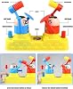 Fighting Board Toys, Joyful Fighting Robots, Boxing Toys Fighting Robot Kids Board Games Interactive Indoor Sports Playset Flexible Control Kids Birthday Gift Mengli