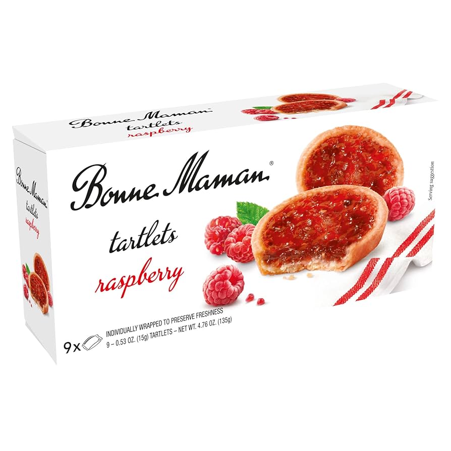 Amazon.co.jp: ボンヌママン ラズベリータルト 135g : 食品