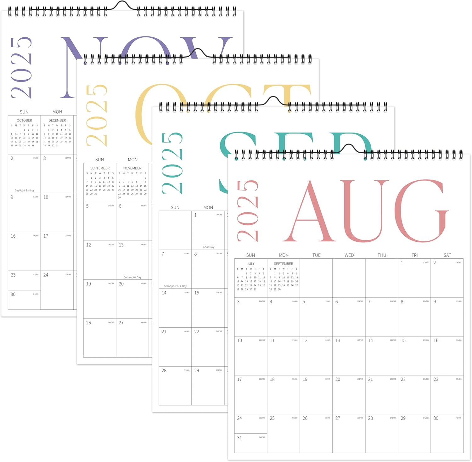 Wall Calendar 20252026, 17 Monthly Wall Calendar from