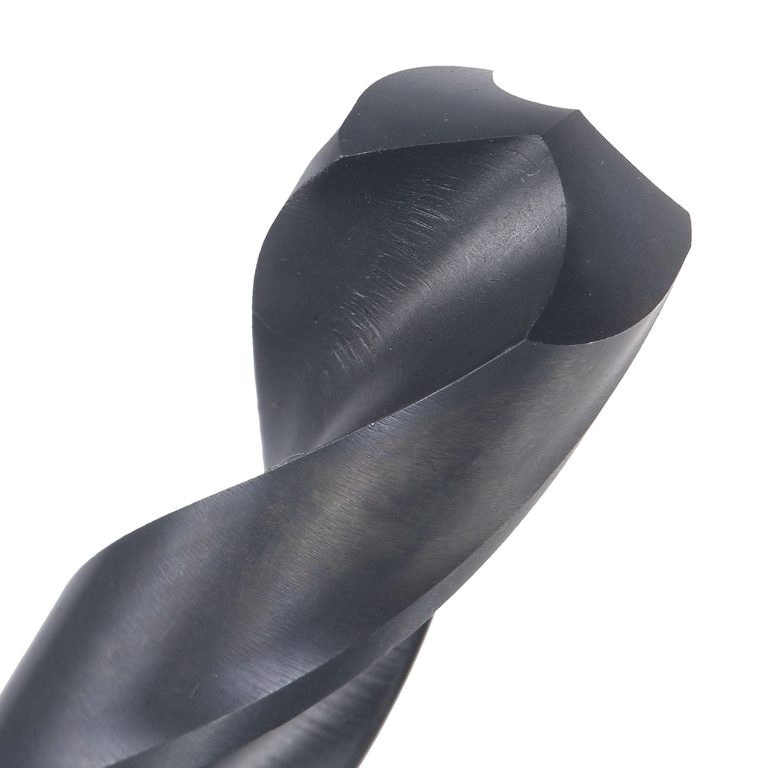 uxcell High Speed Steel Lengthen Straight Shank Twist Drill Bit Fully Ground Black Oxide 13mm Drill Diameter 205mm Total Length 115mm Drill Bit Length
