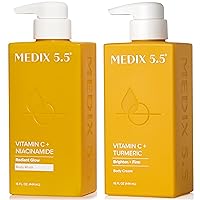 Vista 21 de Medix 5.5 Gel de Limpieza Corporal Exfoliante de Ácido Glicólico + Ácido Láctico Borrador de Protuberancias KP Exfoliante AHA para el Cuidado