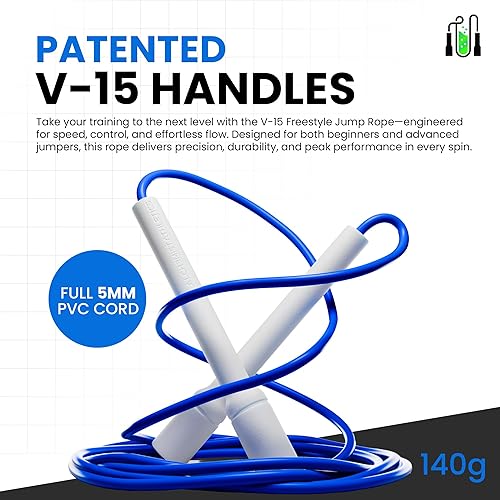 Miniatura 2 de Cuerda de saltar para fitness, cuerda de saltar ajustable de 10 pies para hombres, mujeres y niños, cuerda de saltar sin enredos con asas