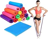 Vista 8 de Banda de resistencia a granel, bandas elásticas de entrenamiento para ejercicio, bandas elásticas portátiles amigables con la piel