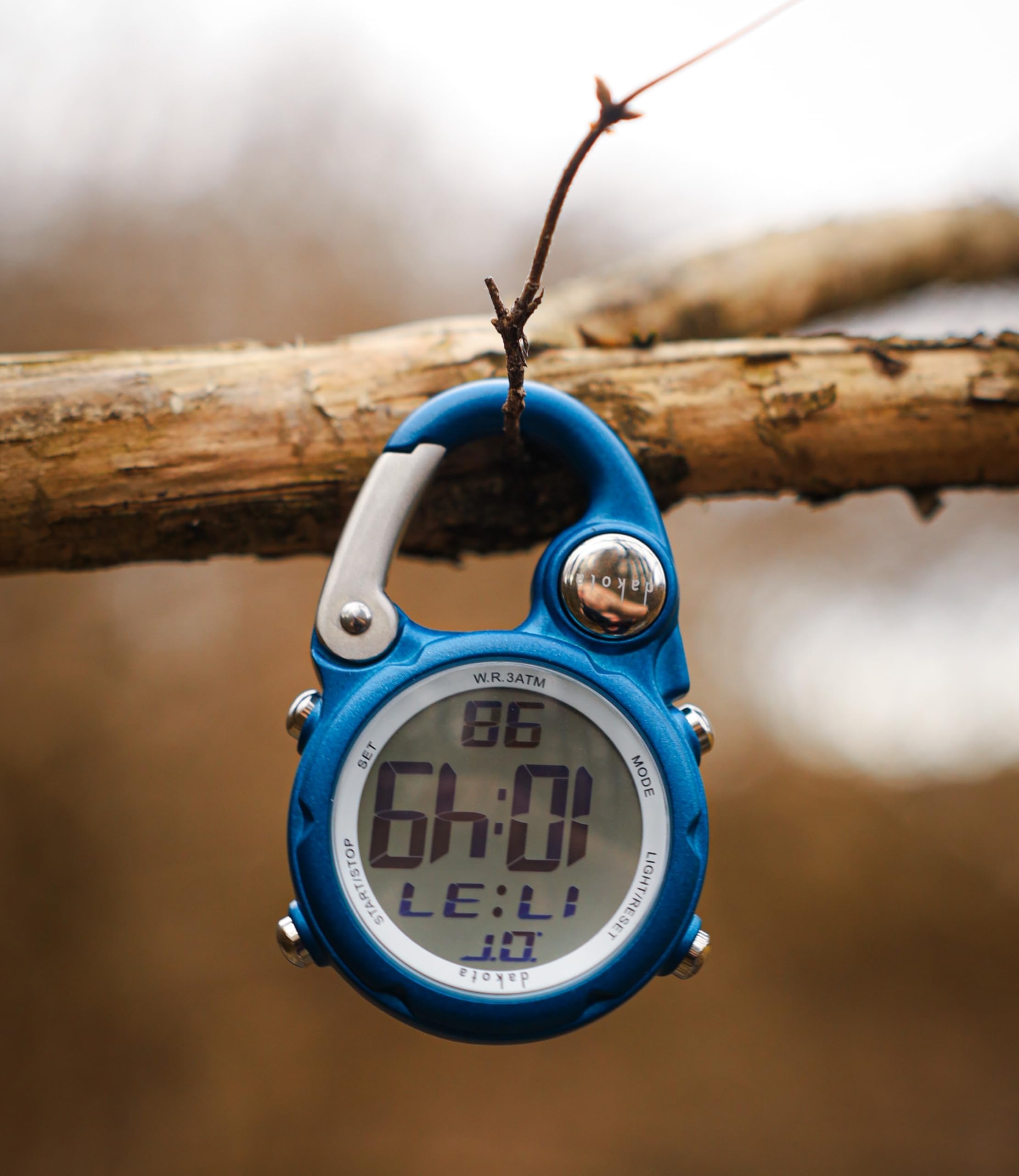 Dakota Watch Company Clip Mini Orologio Digitale con Resistenza all' Acqua