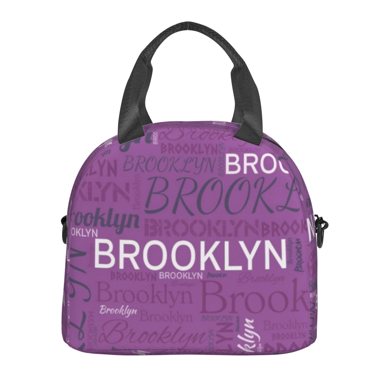 Borsa Pranzo Personalizzata Con Nome | Termica E Isolata | Con Tasca E Tracolla | Per Scuola E Ufficio - 3