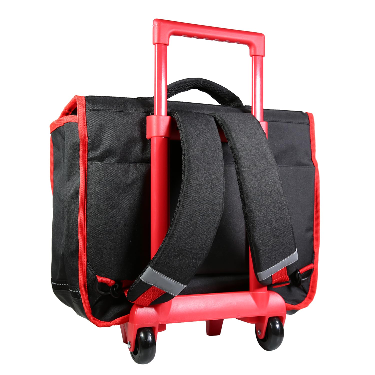 Bagtrotter Cartable à roulettes 38 cm Minecraft Noir
