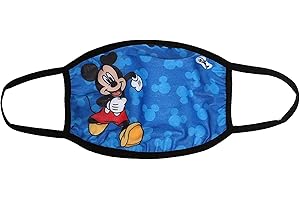 Concept One ACCESSORIES Mickey Running Disney Mickey Mouse Gathered Face Cover – Kids Mask