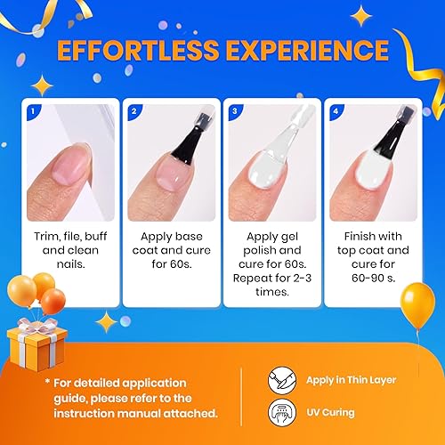 Miniatura 639 de Beetles - Esmalte de uñas en gel de 0.5 onzas fluidas (15ml), curado con lámpara LED, extracción por remojo, para arte de uñas, estética