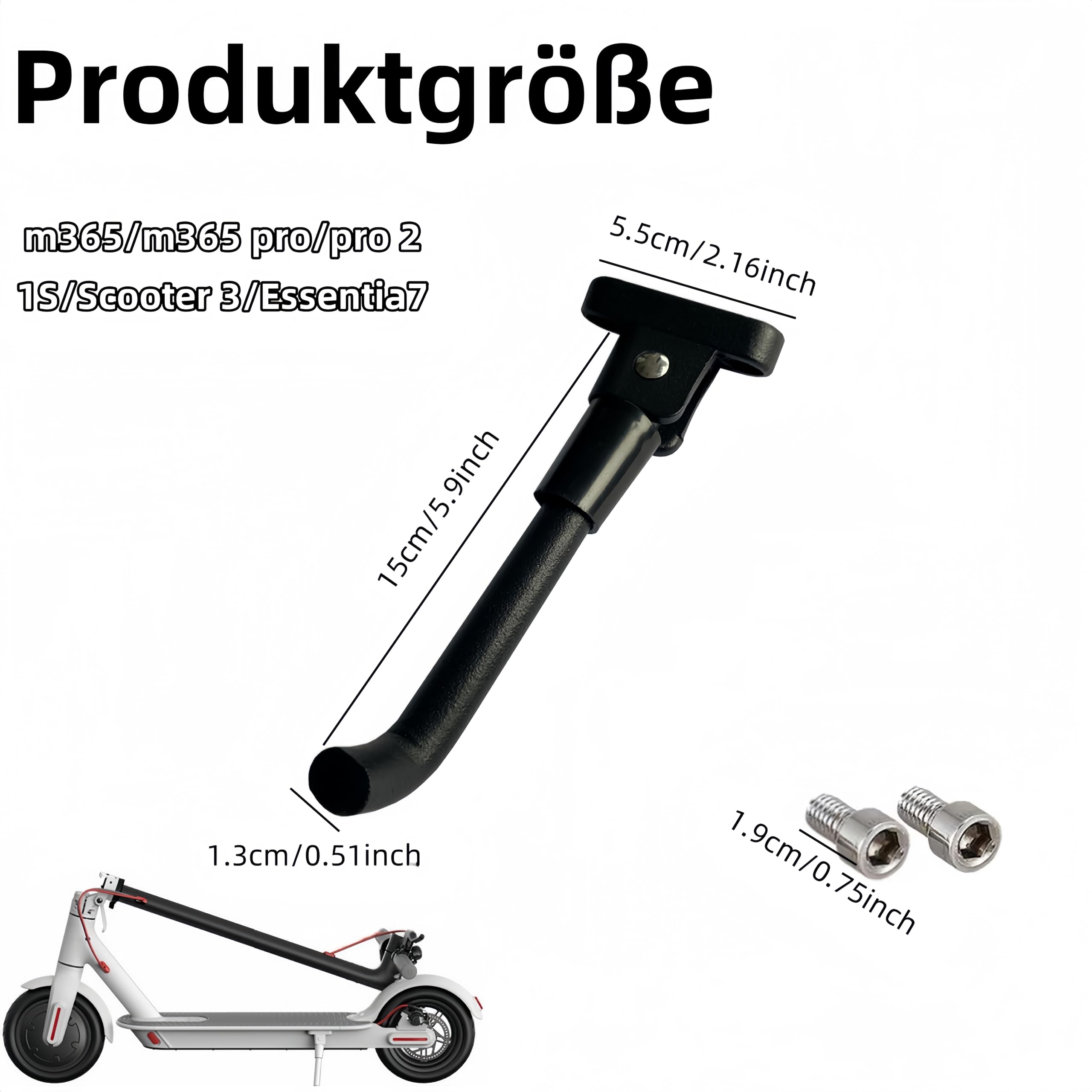 Béquille Pour Trottinette électrique De 20,3 Cm, Support De