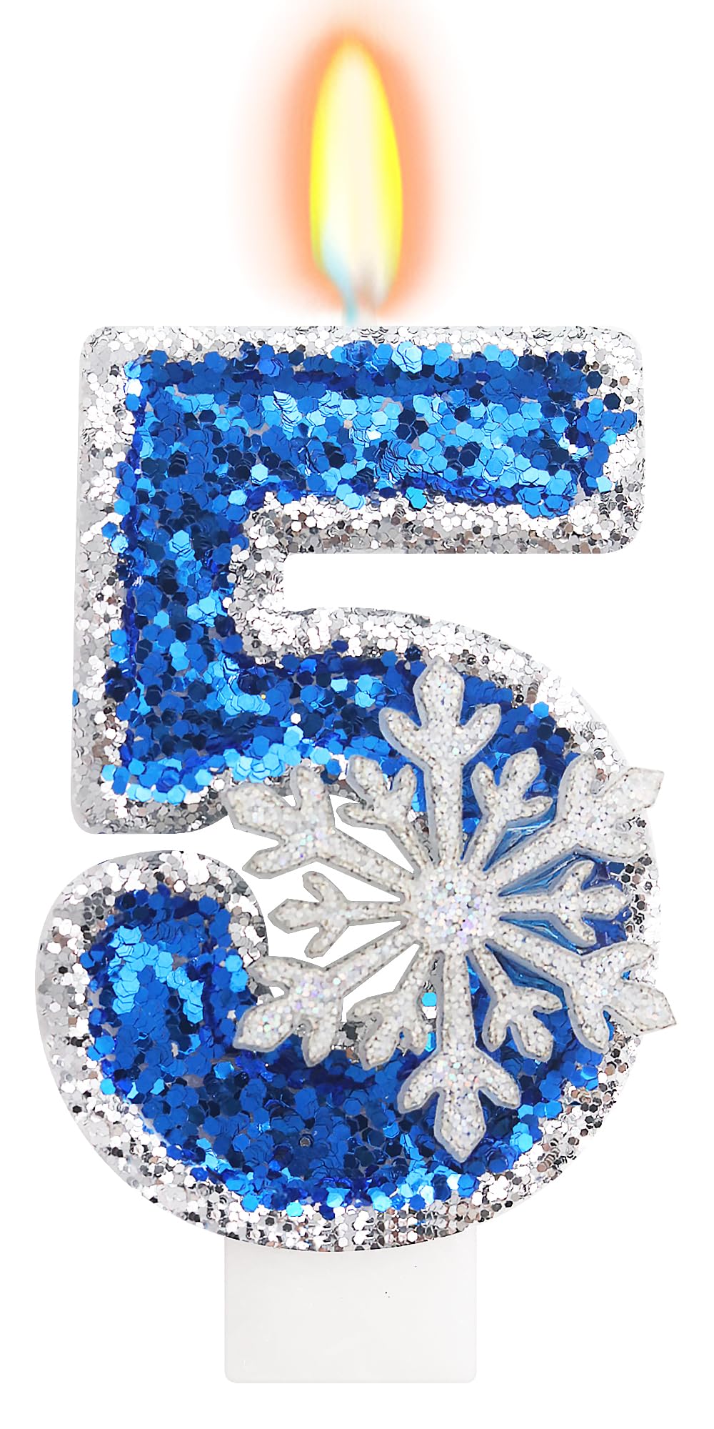 Frozen Birthday Candles - Snowflake Party Decorations -31