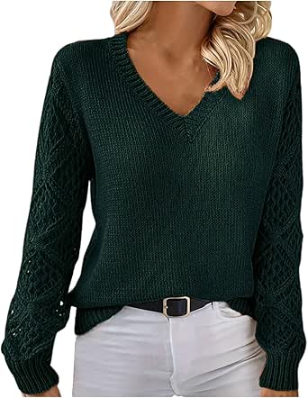 Loose Printed Sweater Women Lazy Amazon Pullover Sweater main image 1