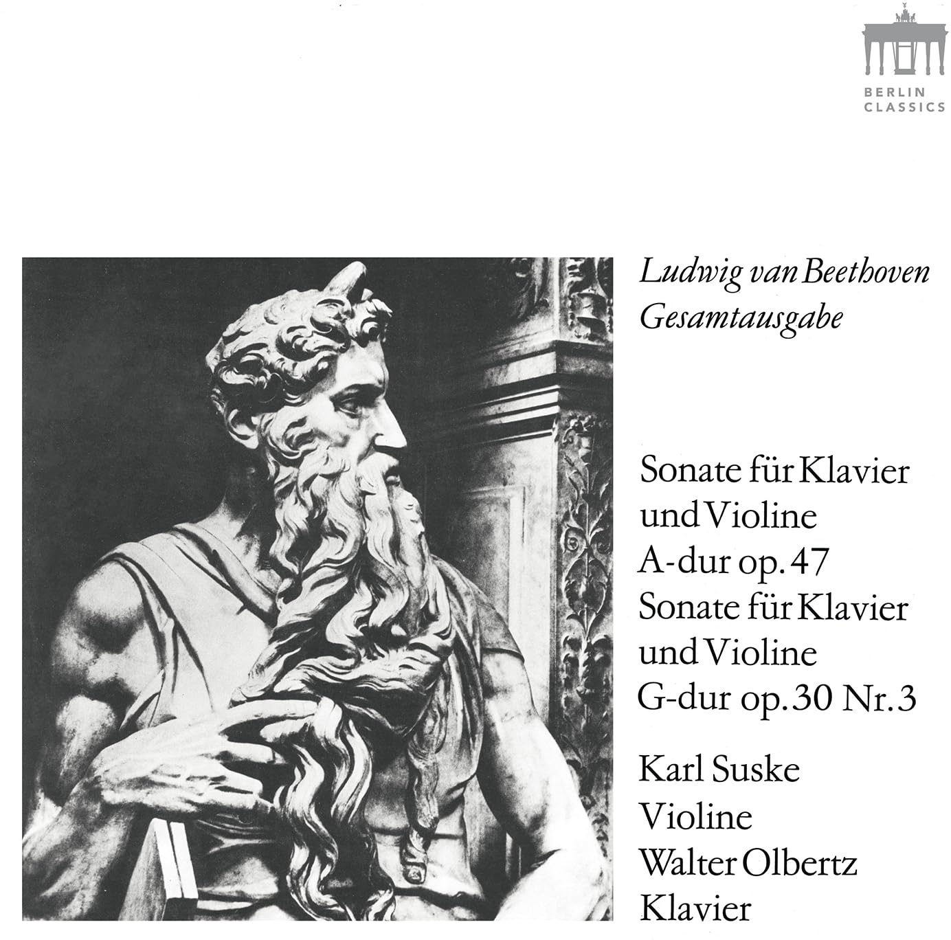 Sonatas For Piano And Violin
