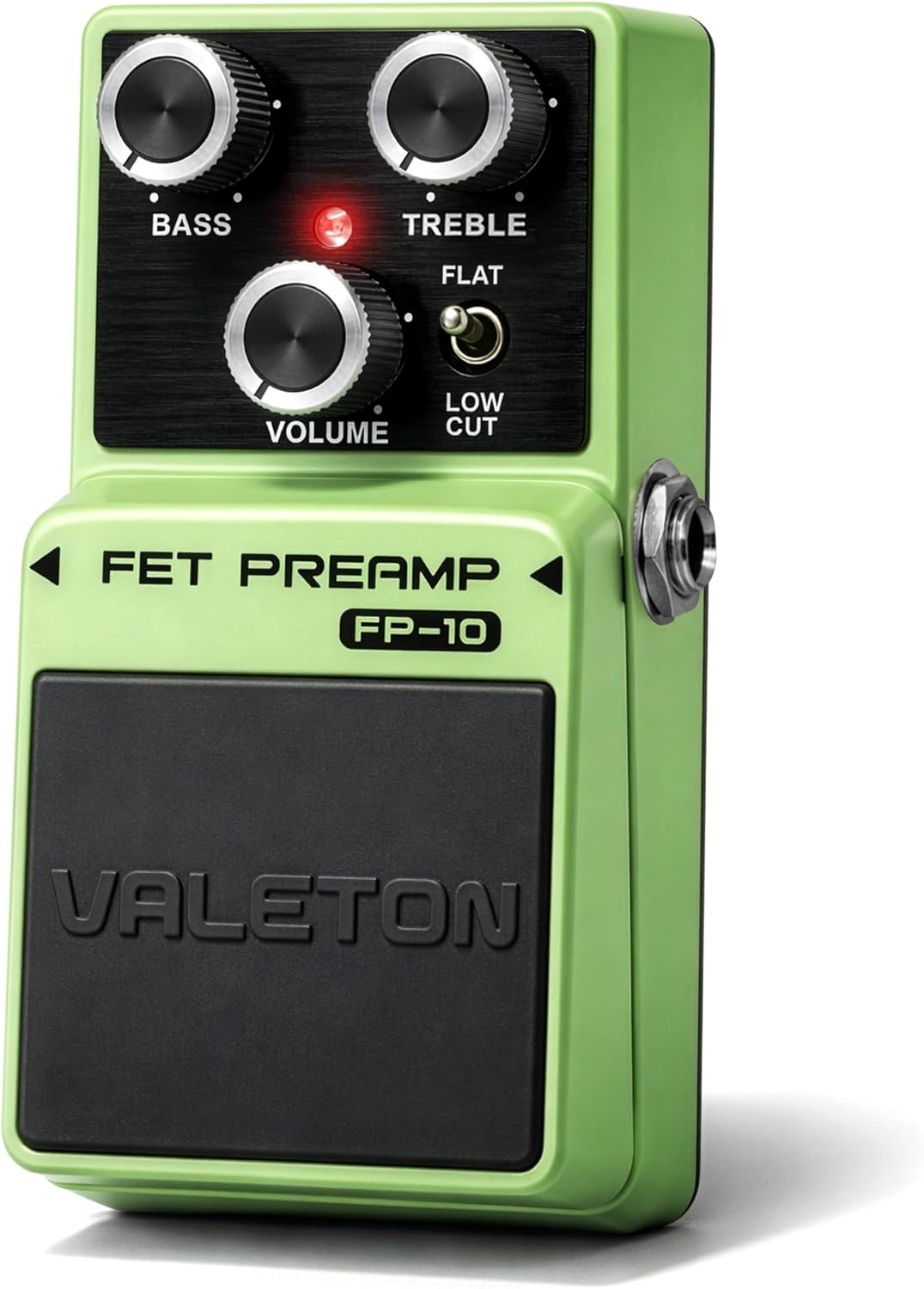 Valeton FET Analog Preamp Guitar Pedal – 26dB Clean Boost with 2 Band EQ and Low Cut Switch, Analog Signal Path, Compact Metal Guitar Distortion Effects Pedal for Tone Shaping and Gain Booster (FP-10)