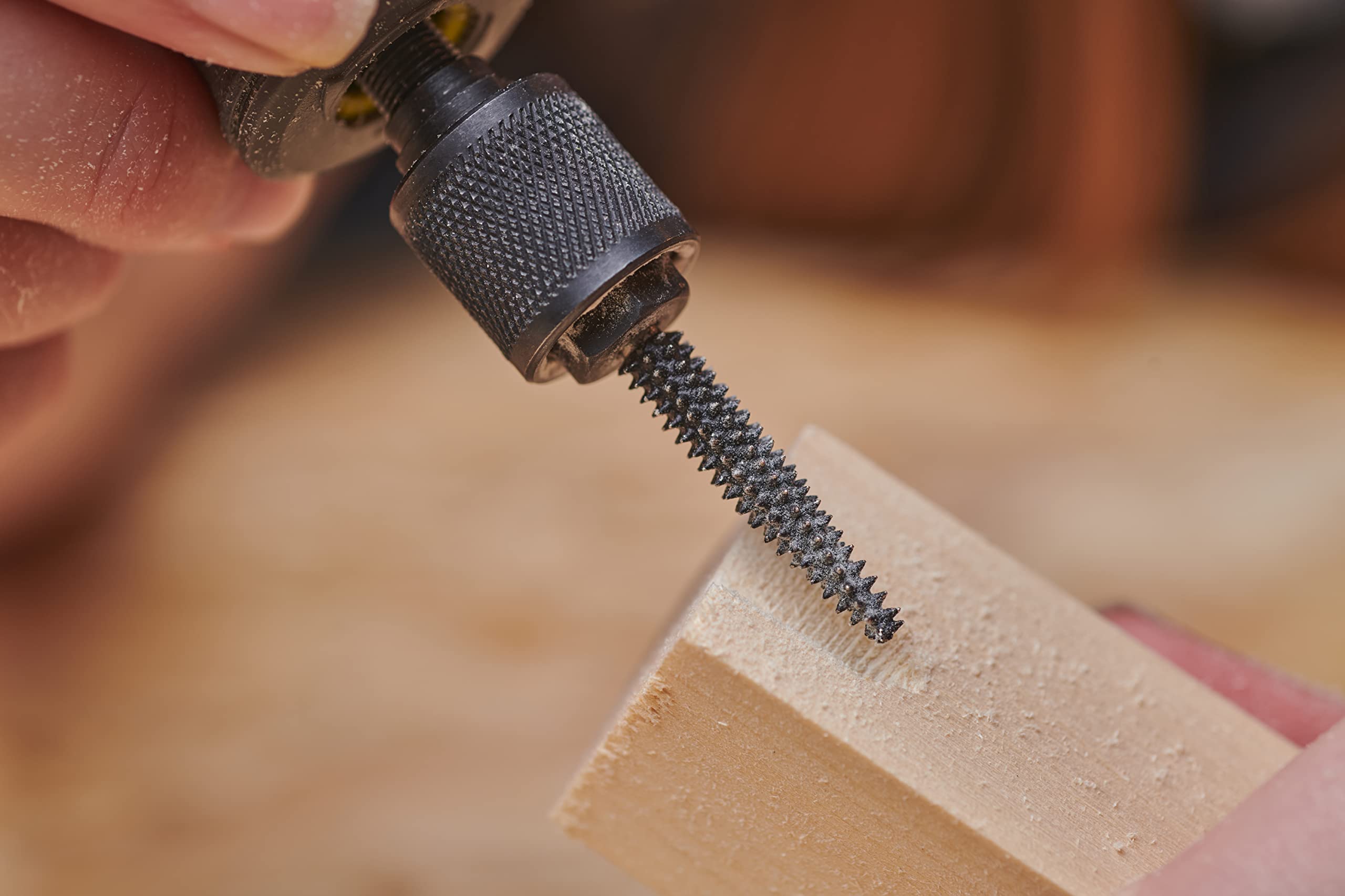 Ryobi Frez w Kształcie Stożka, RAR705, Wykonany z Weglika Wolframu, Średnica 6,35 mm, do Narzędzi Obrotowych z Tuleją Zaciskową 3,2 mm (1/8”)