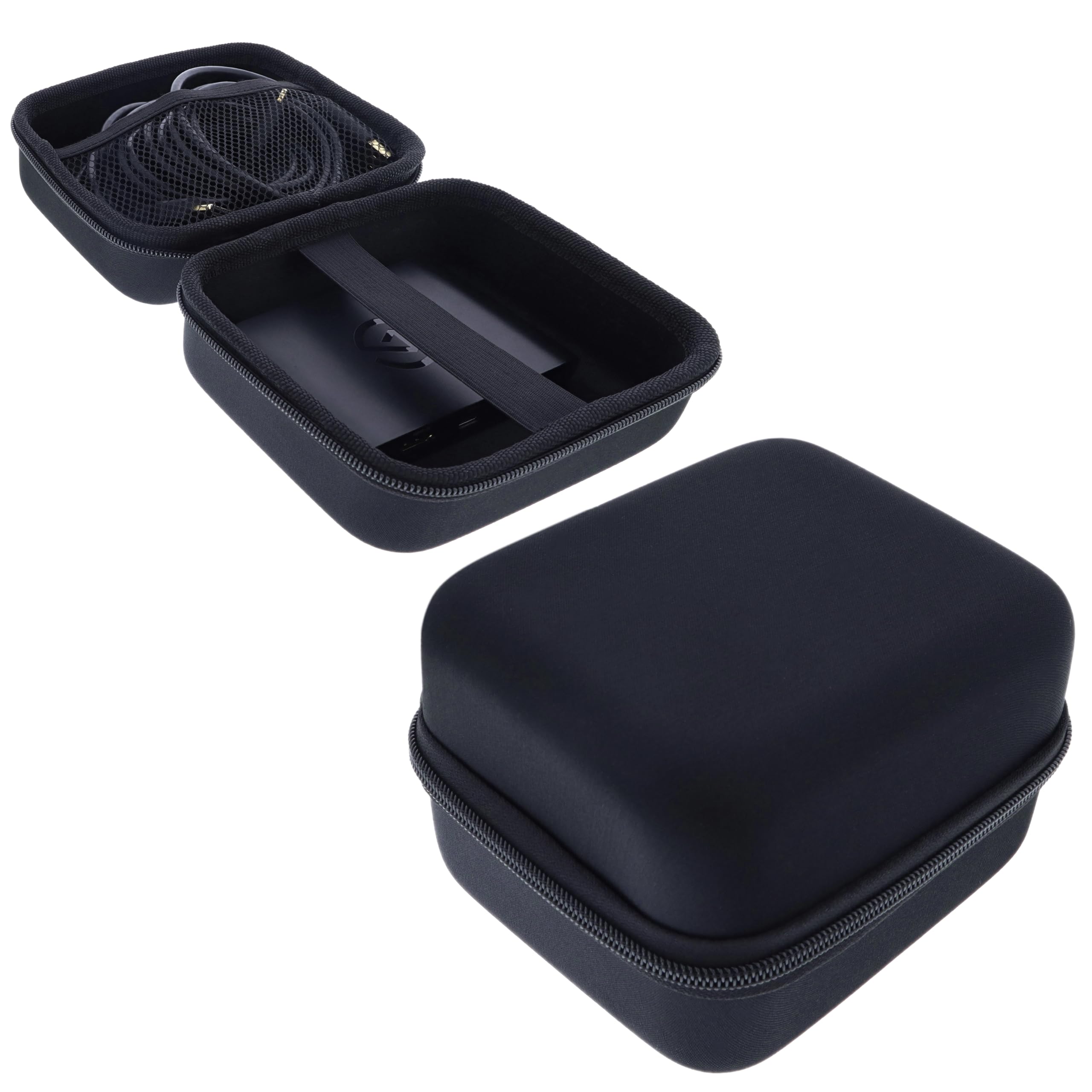 Tasche kompatibel mit Elgato HD60 X Reisetasche Schutzhülle Tragetasche Case Aufbewahrung für unterwegs Stoßschutz Staubschutz Vlogger Zubehör schwarz