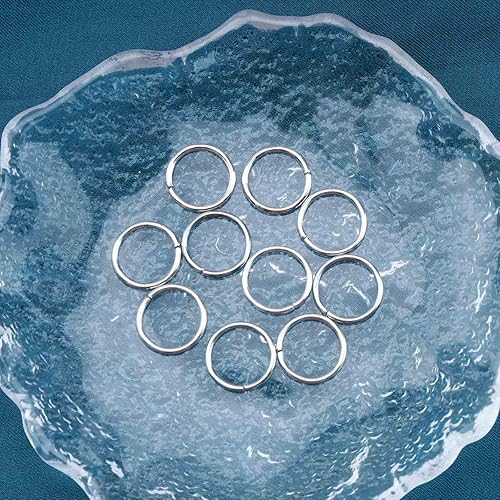 Miniatura 4 de Yheakne Juego de anillos para el cabello con círculos tribales bohemios anillos trenzados bohemios rastas para trenzar el cabello pinzas plateadas