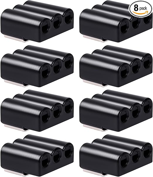 8Pcs Deer Whistles Three-Horn Deer Whistle for Car