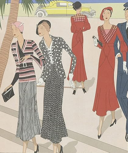 ArtDirect Anonymous 15x17 Gold Ornate Frame and Double Matted Museum Art Print Titled - Art - Taste - Beauty, P. 20 (1932)