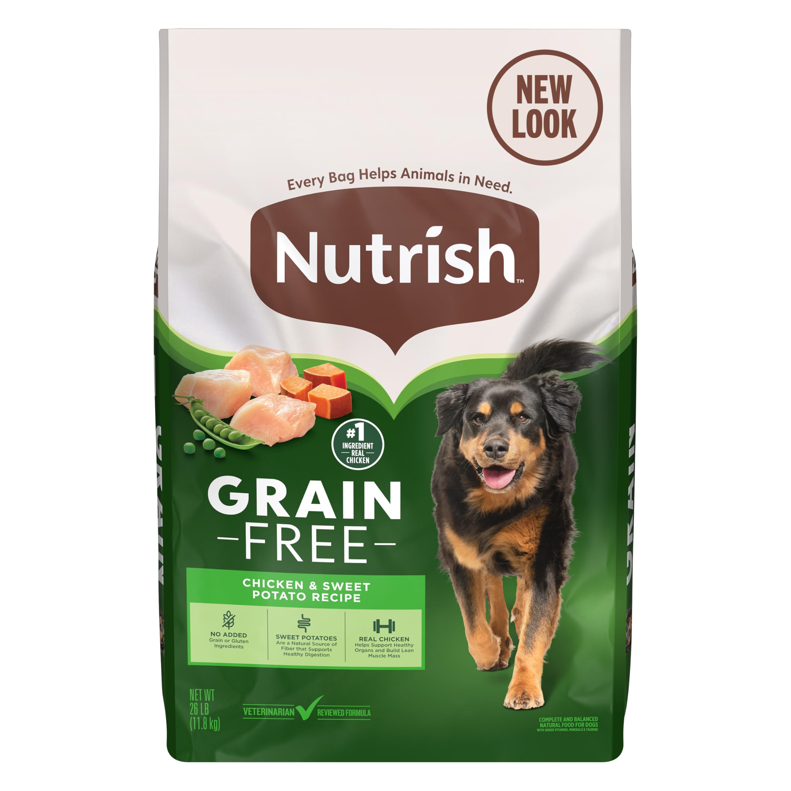 Nutrish Grain Free Chicken & Sweet Potato Recipe Dry Dog Food