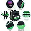 Estuche de viaje Wigojoy compatible con Xbox Series X/S | Mochila táctica portátil con múltiples bolsillos de almacenamiento, cabe laptop de 15.6'' y otros accesorios de Xbox, verde por Wigojoy 5