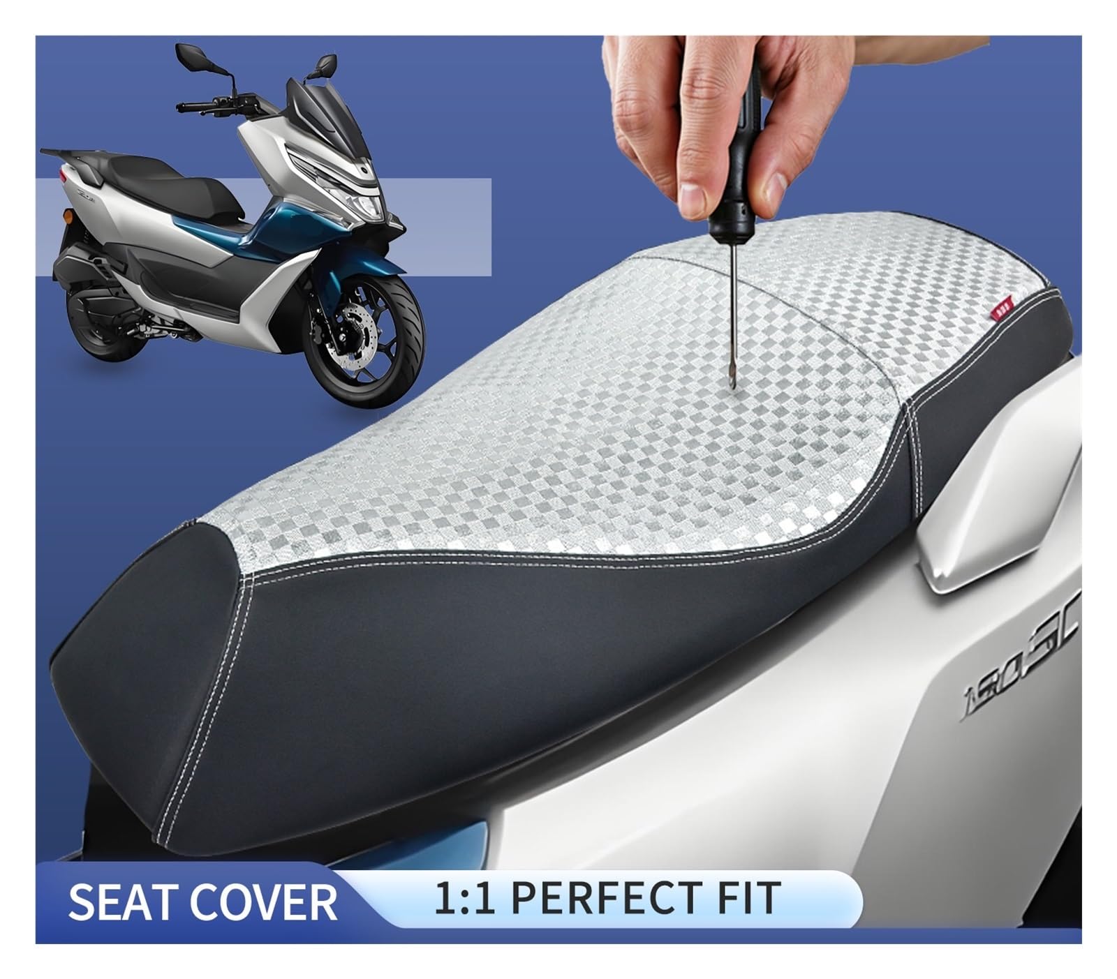 Motocicletta‌ copri Sella Coprisella Adatto Per Spring Wind 150SC Accessori Per Fodere Per Cuscini Per Sedili Moto Coperture Protettive Per Universali