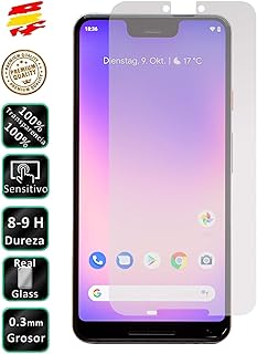 Movilrey Protector de Pantalla Cristal Templado Vidrio 9H Premium para Google Pixel 3XL Movilrey Protector de Pantalla Cristal Templado Vidrio 9H Premium para Google Pixel 3XL