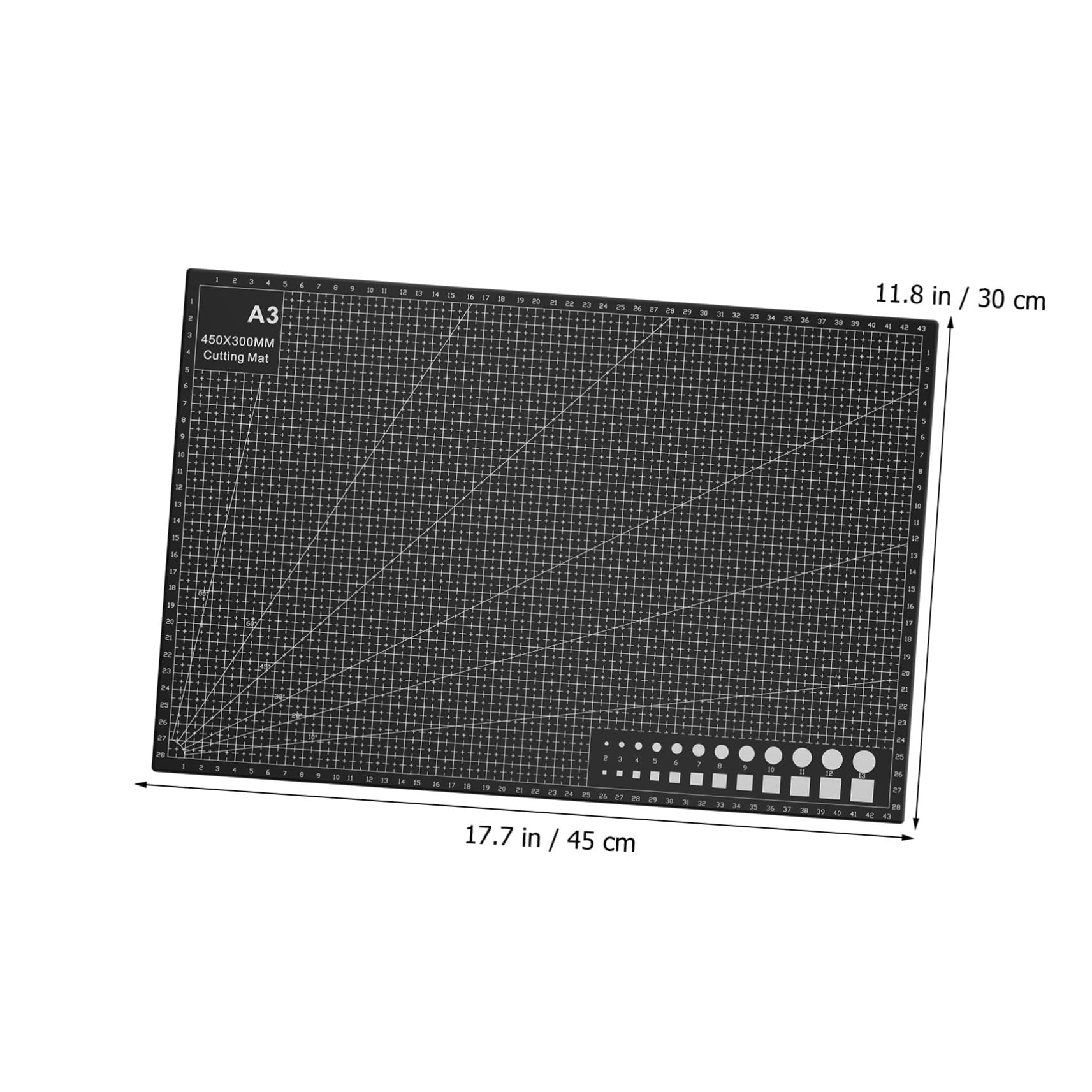 NAMOARLY Sewing Craft Mats Set Pcs Gridded Cutting Mats Fabric Cutting Pad for Patchwork Quilting Scrapbooking