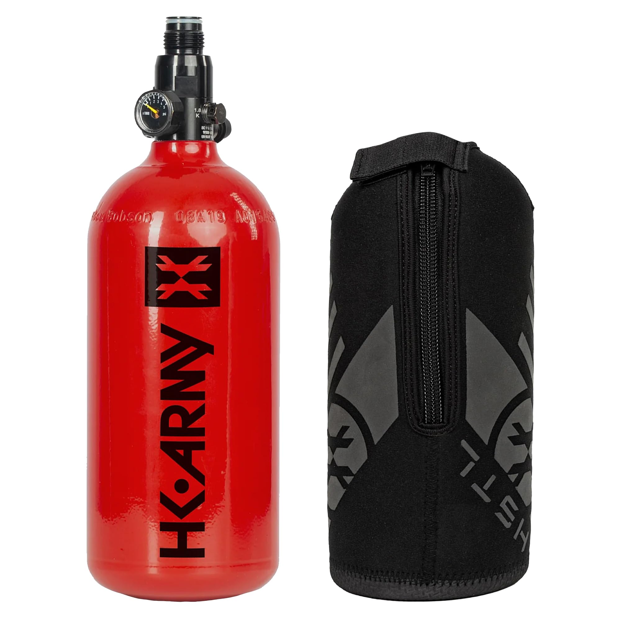 HK Army Aluminum Compressed Air HPA Paintball Tank Air Systems - Standard Regulator