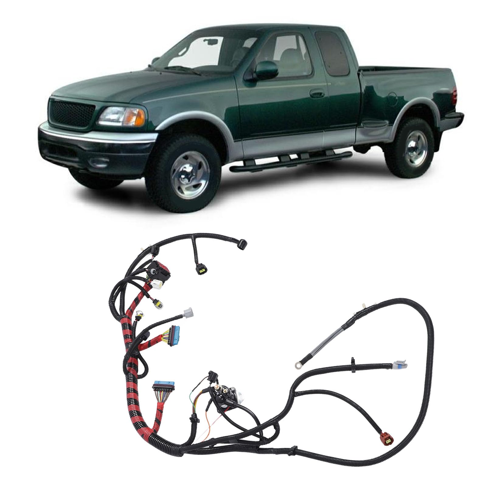 Arnés de Cableado de Motor de para F‑450 F‑550 con Motor Diésel 7.3 Reemplazo Directo para Mecánica