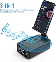 Boxă Bluetooth ZOOI cu suport pentru telefon mobil, cadou de ziua de naștere pentru tată sau bărbați, calendar de advent 4
